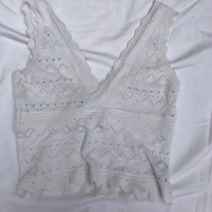 Princess Polly lace crop top